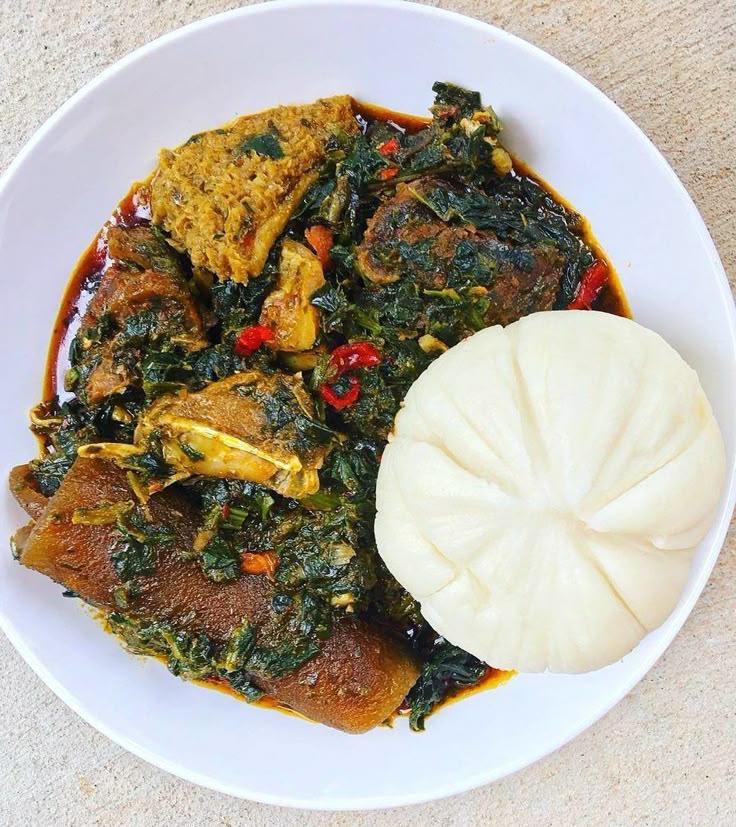 Making Nigerian Afang Soup Recipe - Dream Africa